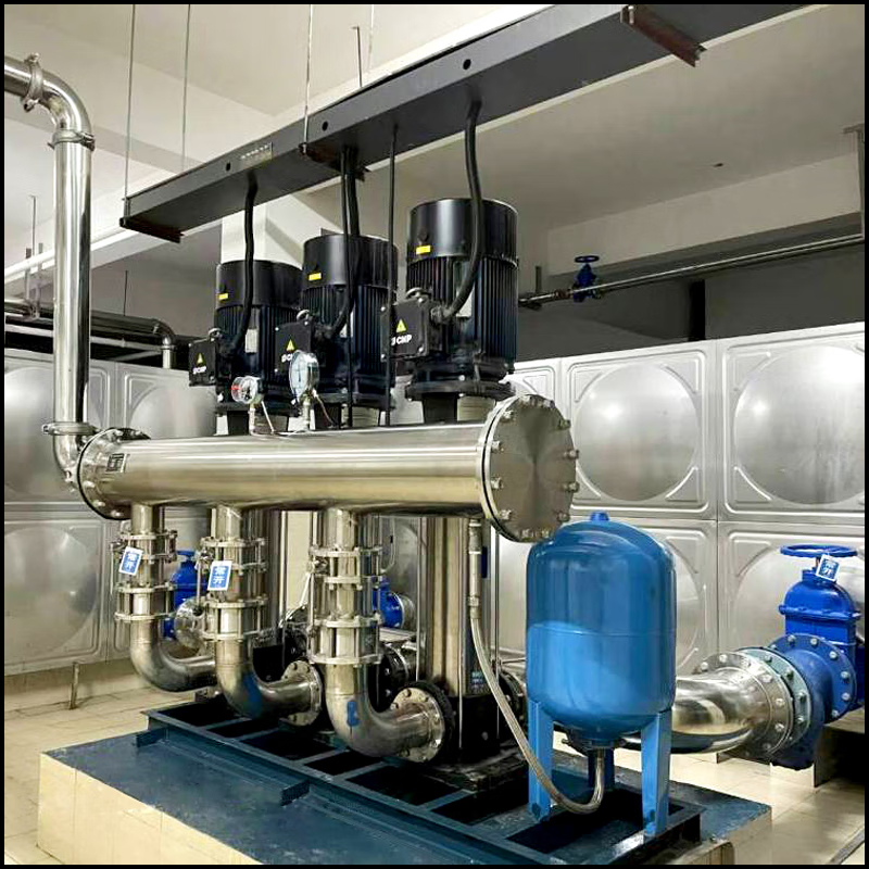 罐式變頻恒壓無負壓供水設(shè)備 箱式二次無塔增壓成套給水設(shè)備